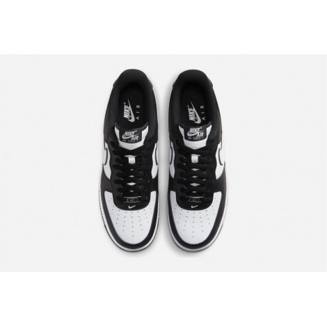 Nike Air Force 1 ’07 Black/White (DV0788-001) – adidasi negri cu Swoosh alb